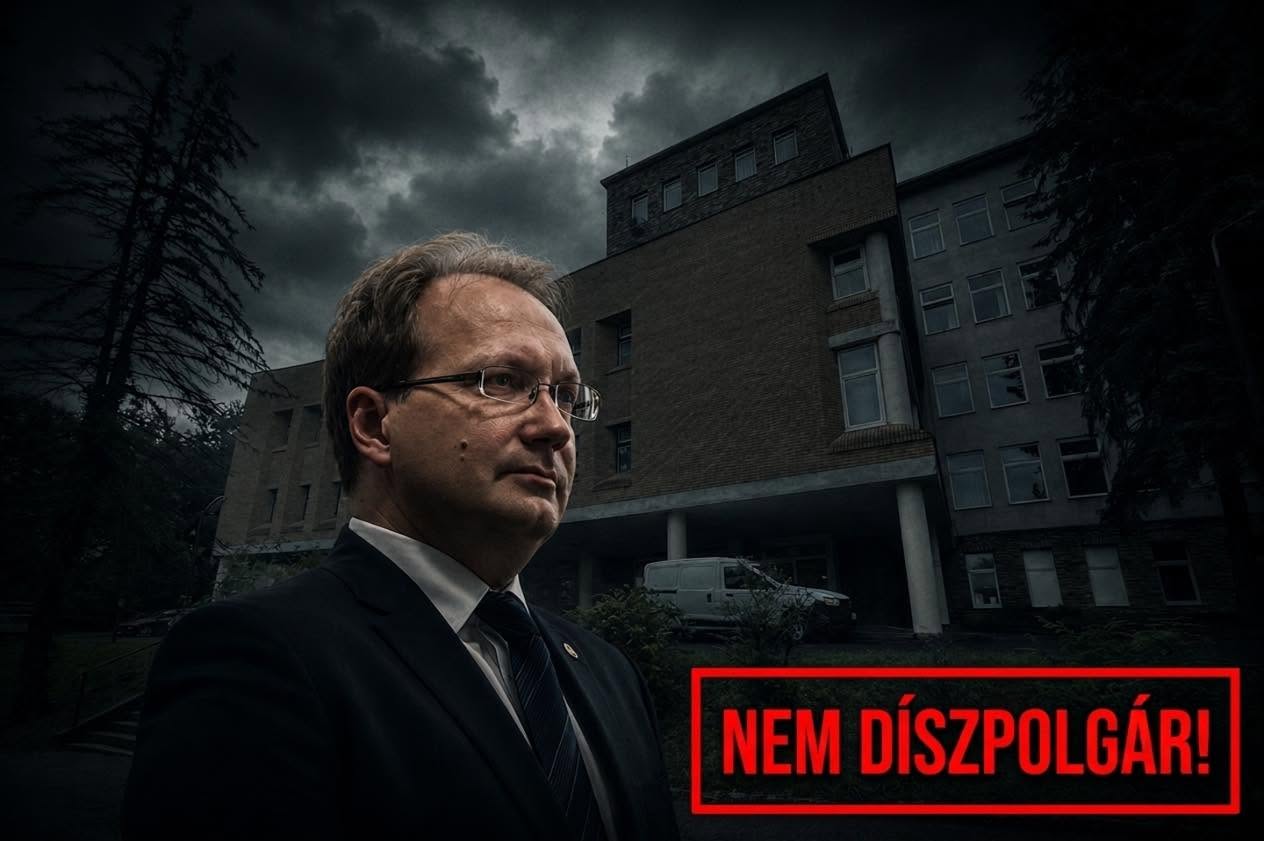 Hoppál Péter NE legyen Komló város díszpolgára!