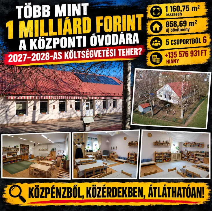 🏫 TÖBB MINT EGYMILLIÁRD FORINT A KÖZPONTI ÓVODÁRA – MIT KAP ÉRTE KOMLÓ, ÉS MIT VÁLLALUNK 2027–2028-RA?. ⏱ RÖVIDEN, HA NINCS IDŐD ELOLVASNI A TELJES BEJEGYZÉST: 🏫 Minden óvodai…